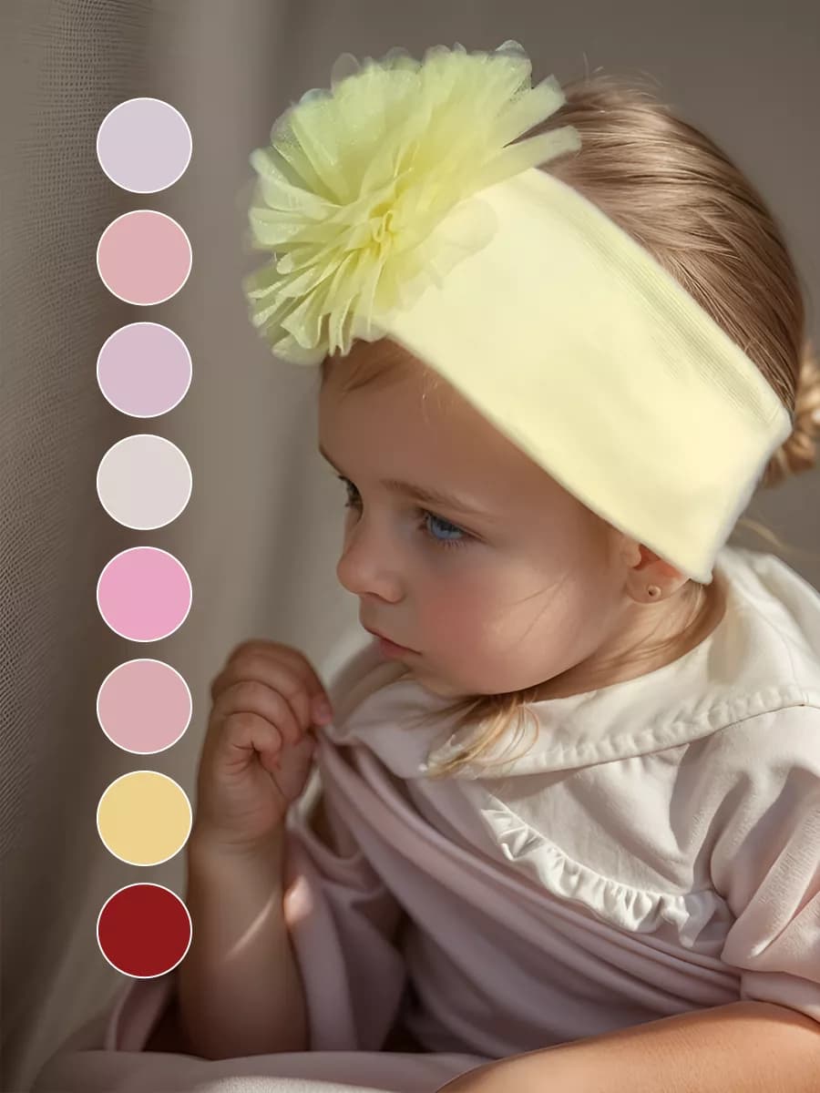 Повязка на голову для новорожденных