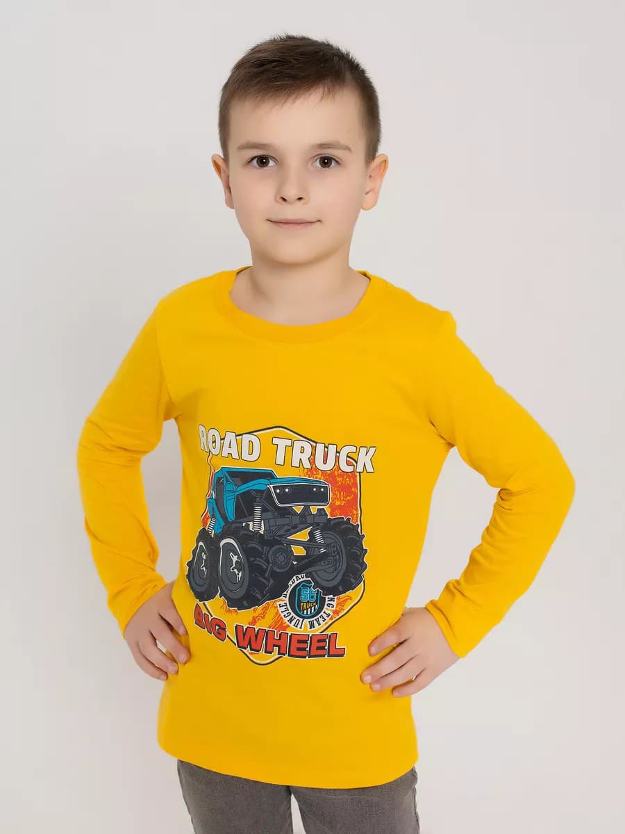 Лонгслив повседневный принт в садик - фото 1