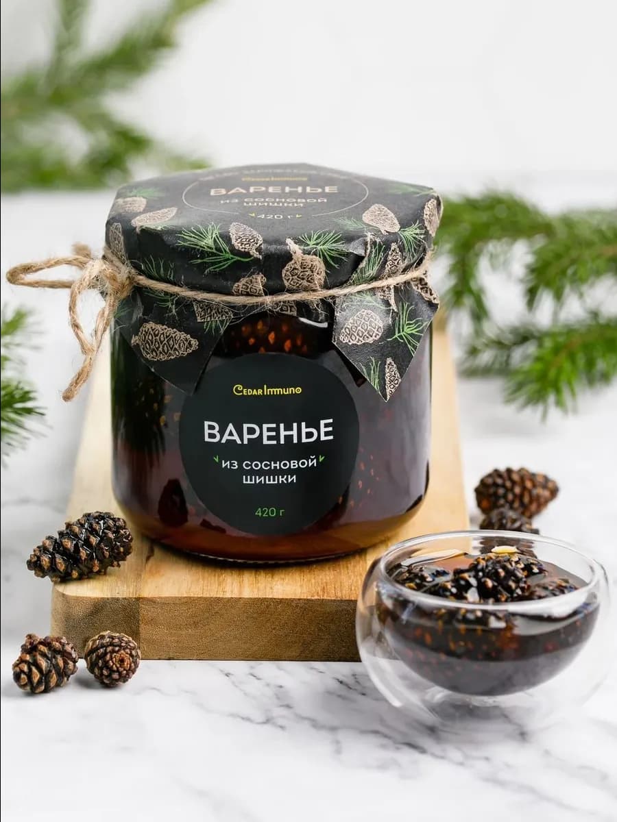 Варенье из сосновых шишек натуральное 420 г
