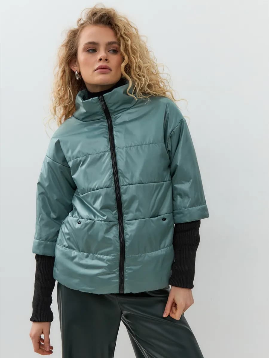 Куртка женская демисезонная короткая большие размеры весна