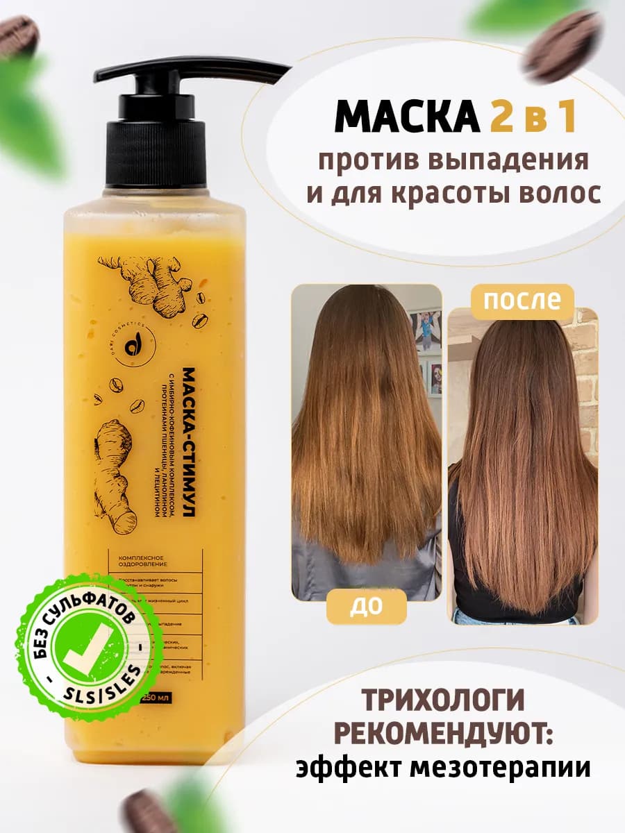 Маска стимул от выпадения волос