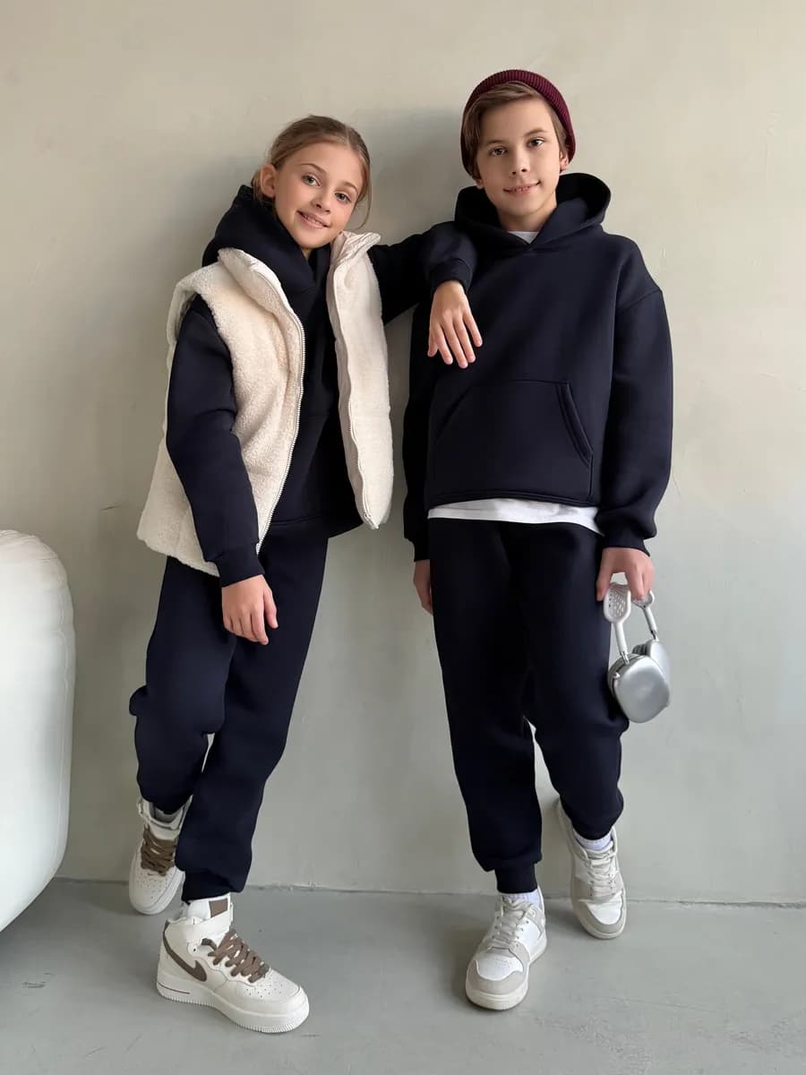 Спортивный костюм теплый с начесом зимний