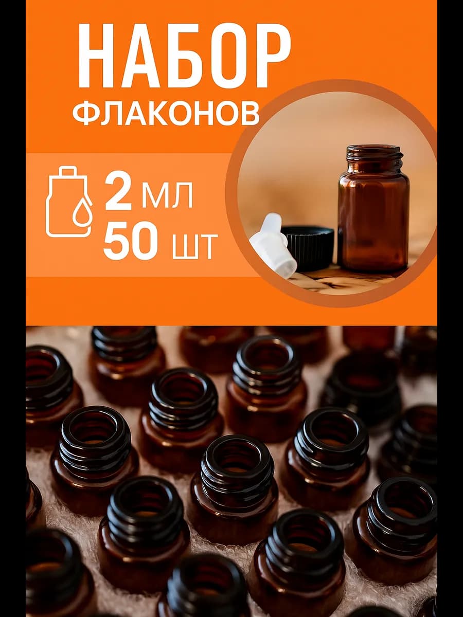 Флаконы баночки для эфирных масел