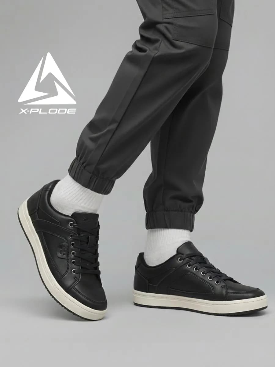 Классические кеды из натуральной кожи - фото 1