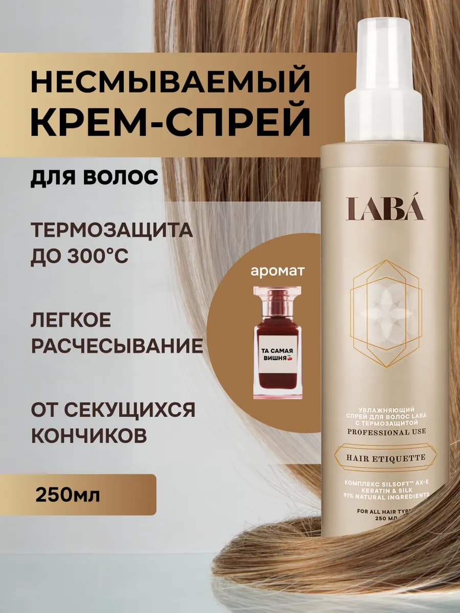 Спрей для волос термозащита, 250 мл