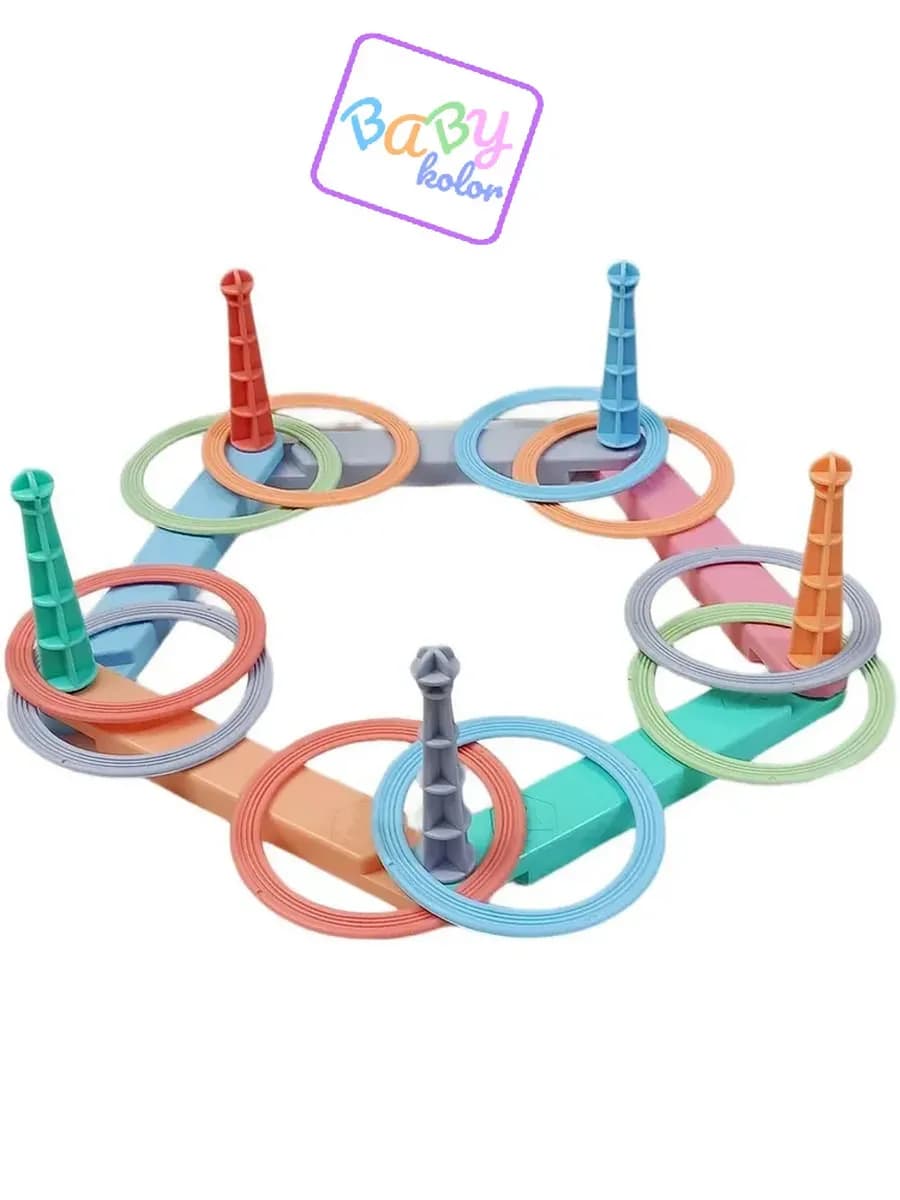 Игра Детская Кольцеброс 10 колец