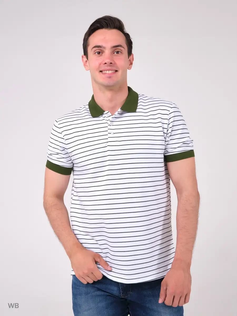 Футболка поло с коротким рукавом