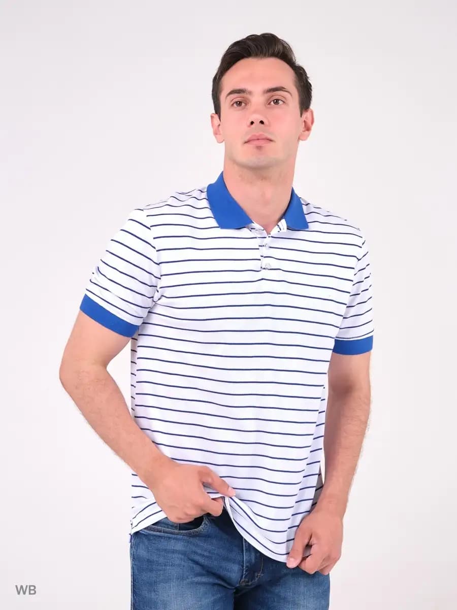 Футболка поло с коротким рукавом