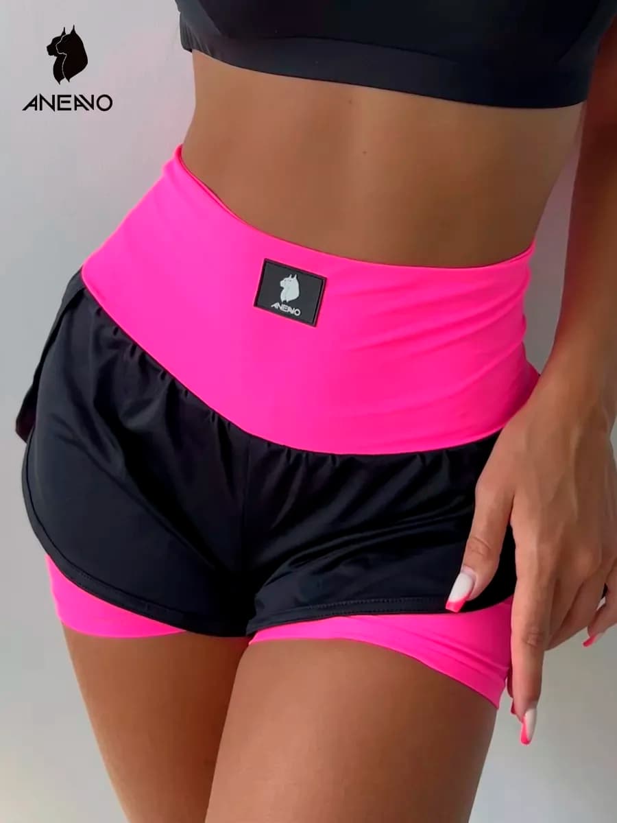 Шорты короткие спортивные для фитнеса