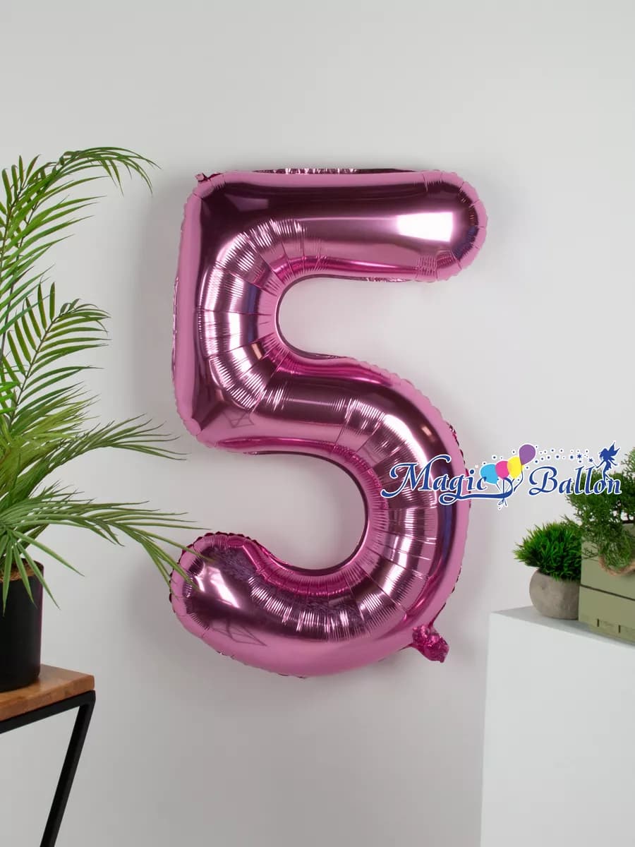 Шар цифра 5