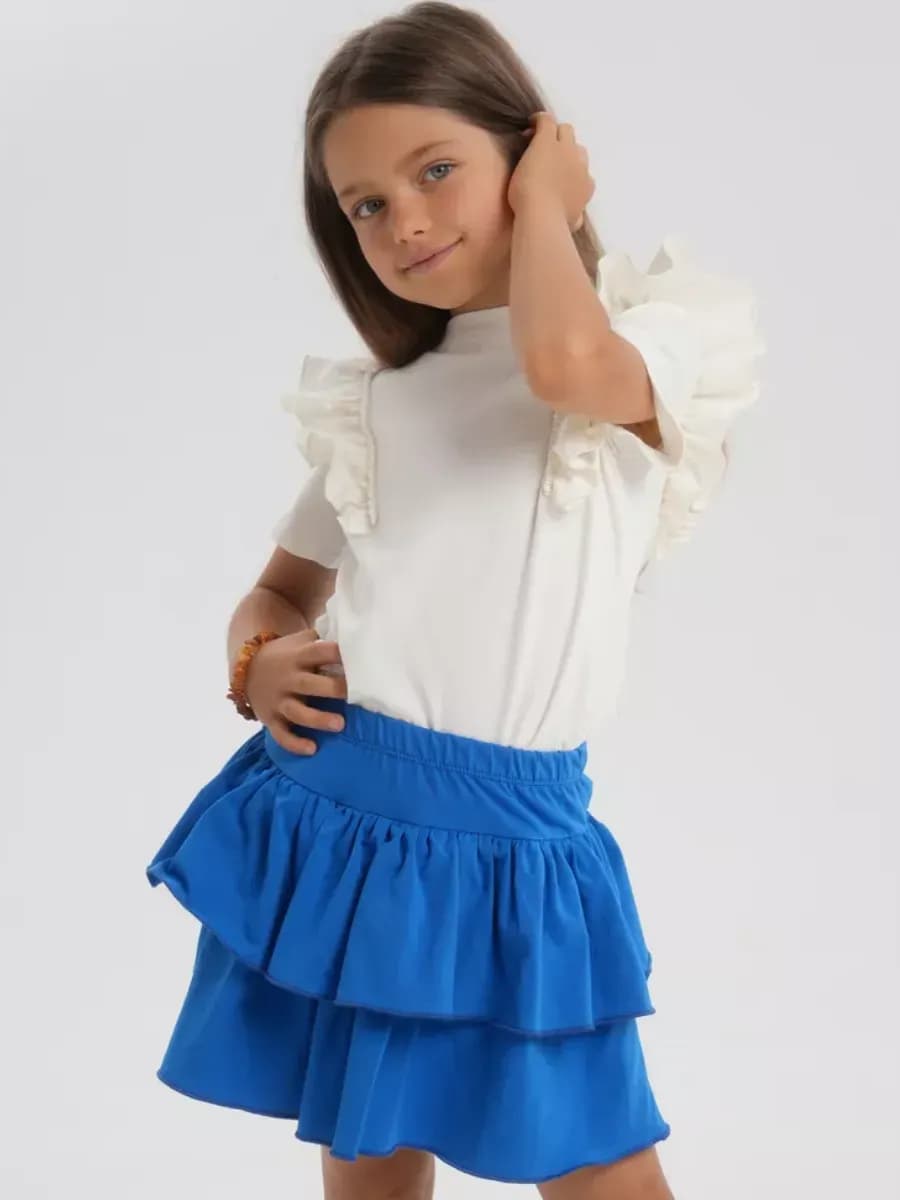 Юбка-шорты для девочки для танцев в сад