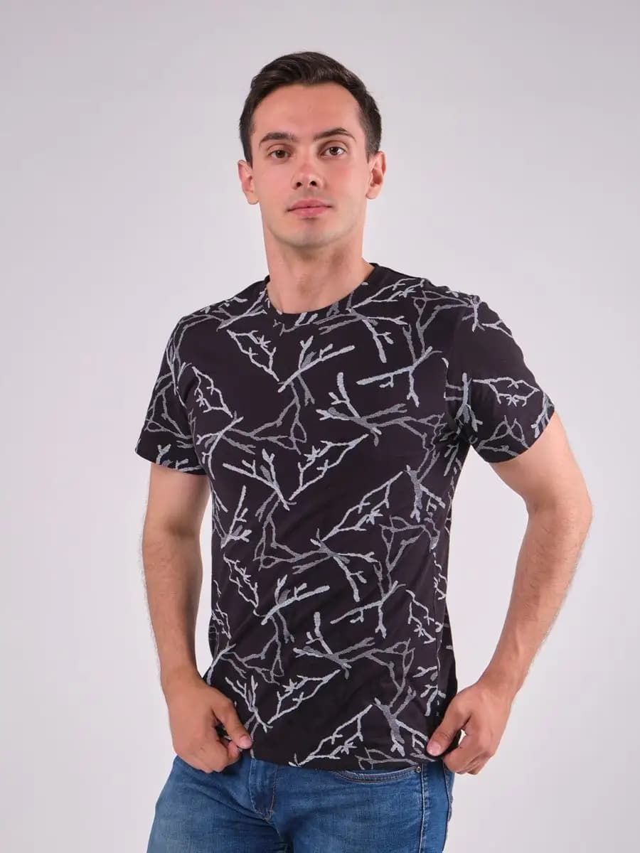 Футболка мужская базовая хлопковая