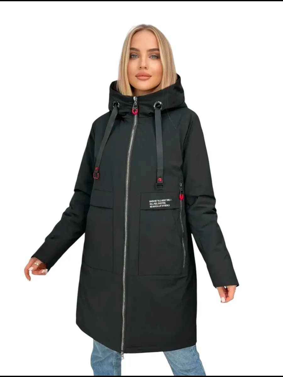 Куртка демисезонная с капюшоном