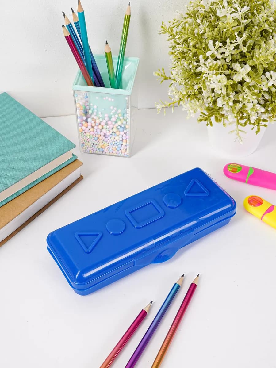 Пенал органайзер для канцелярии пластиковый