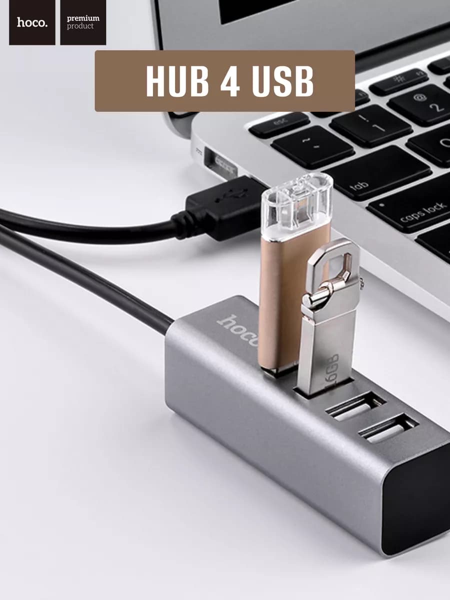 Разветвитель 4 USB HUB хаб концентратор
