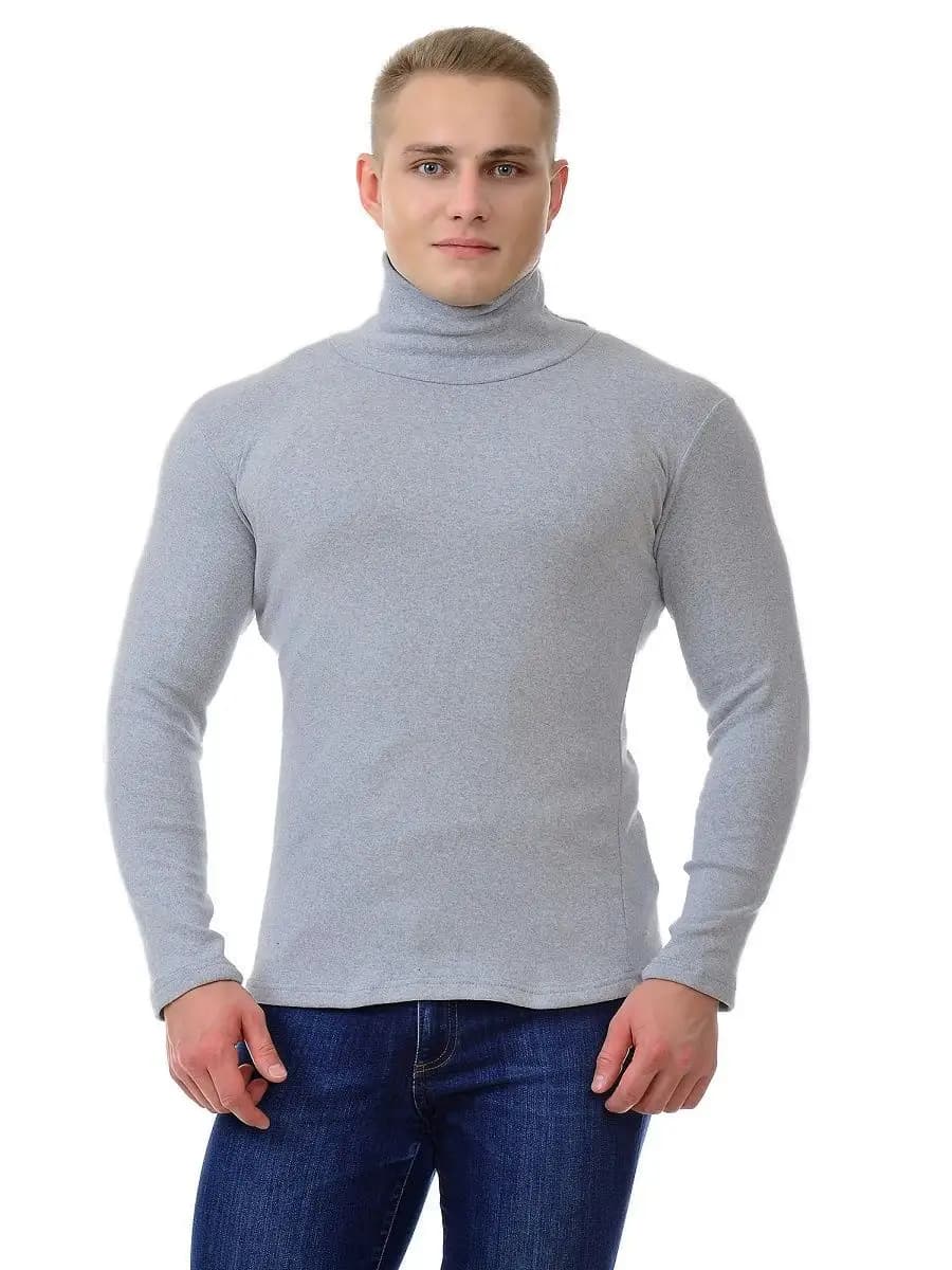 Водолазка с горлом утеплённая с начёсом