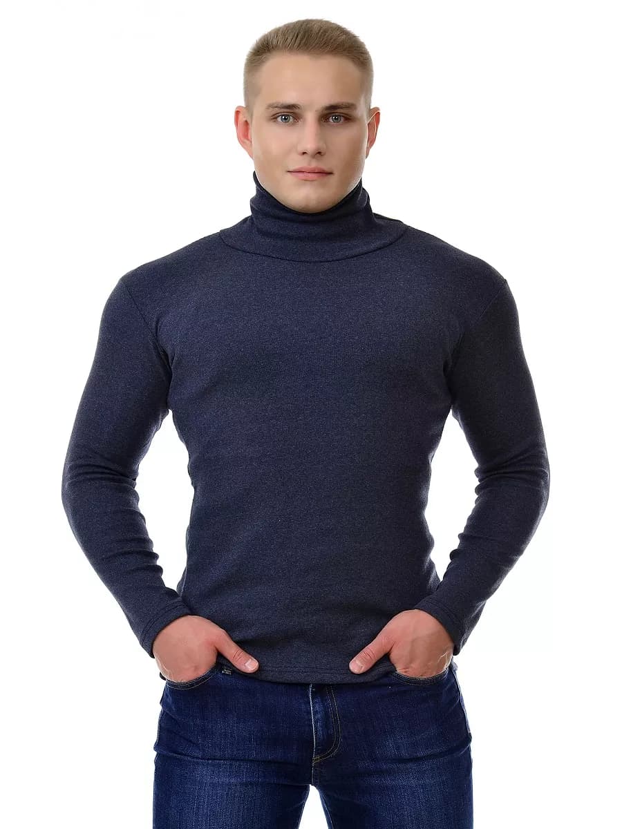 Водолазка с горлом утеплённая