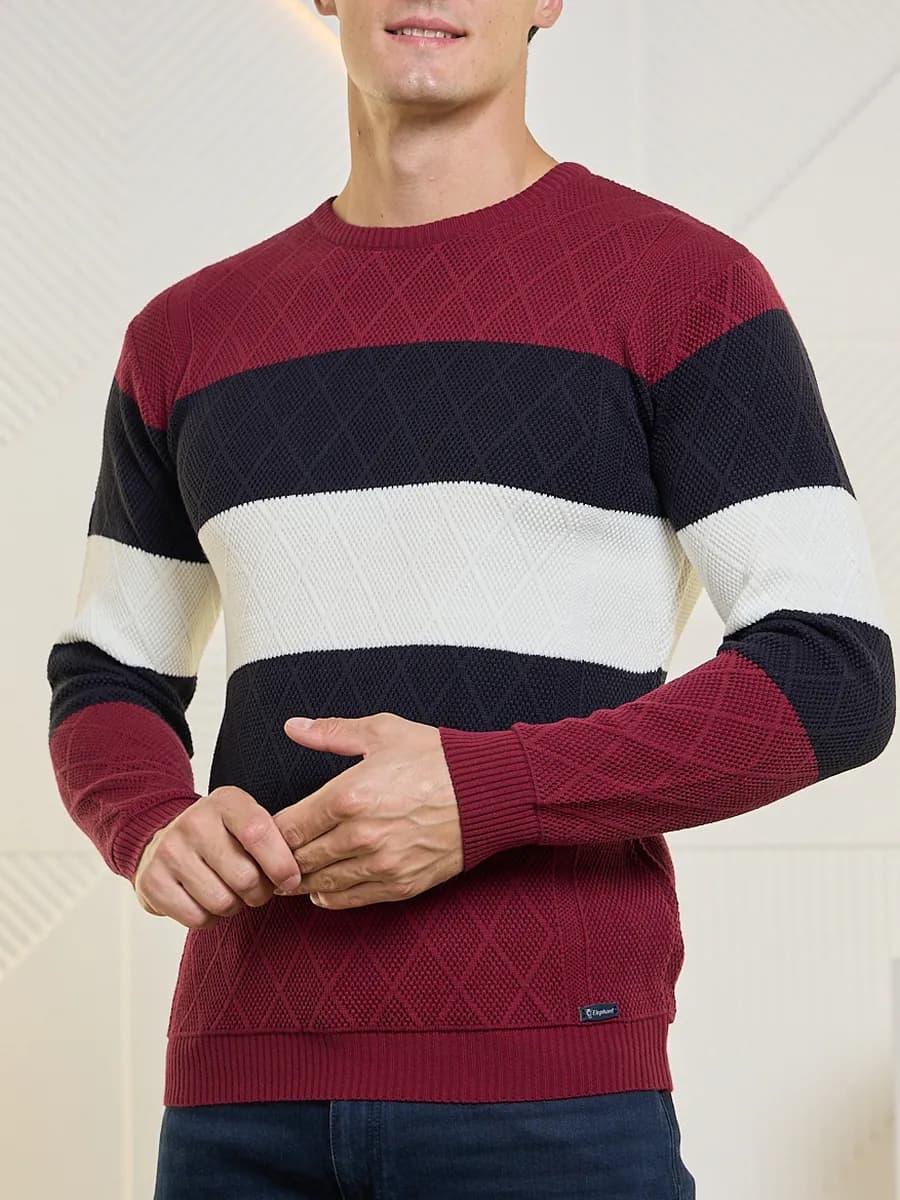 Джемпер вязаный - фото 1