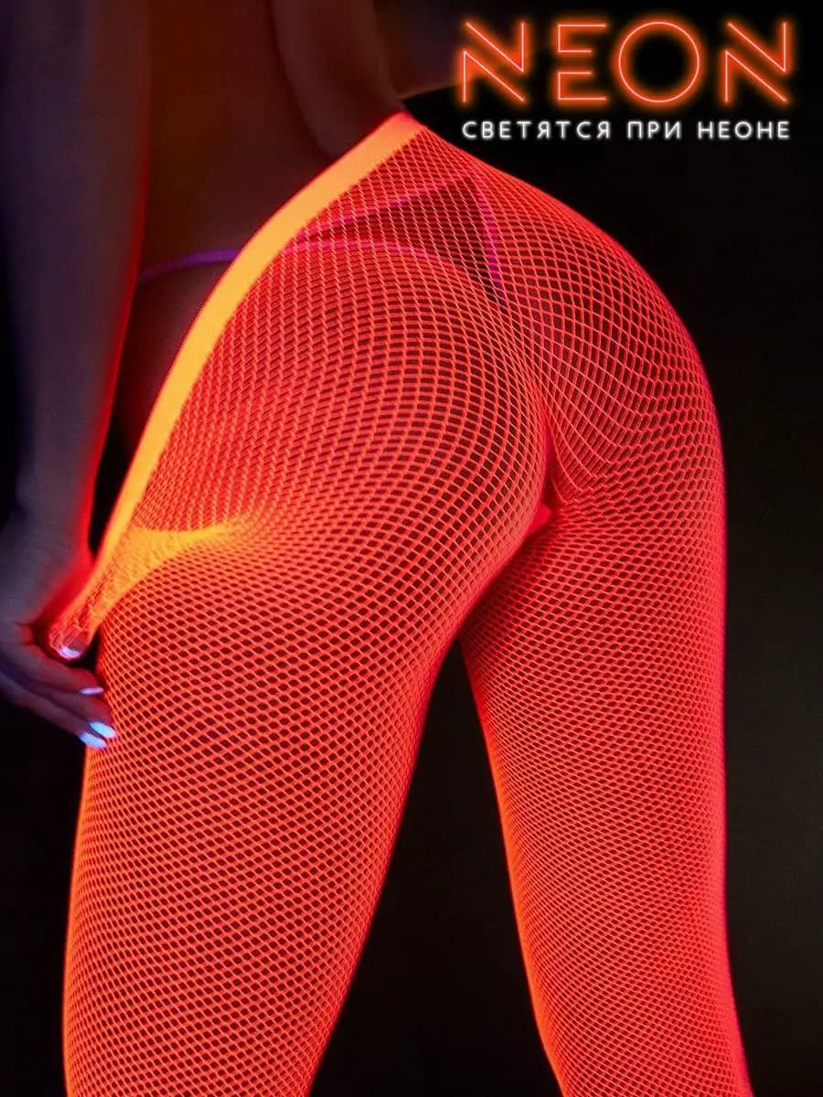 Колготки сетка - фото 1