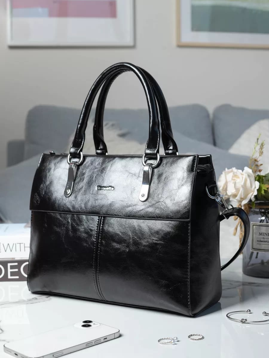 Сумка большая тоут через плечо А4