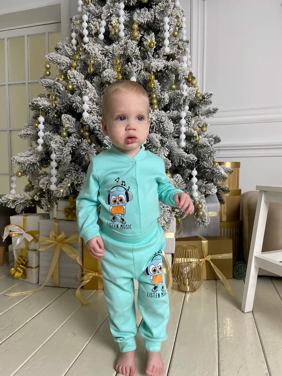 Боди со штанишками для новорожденного