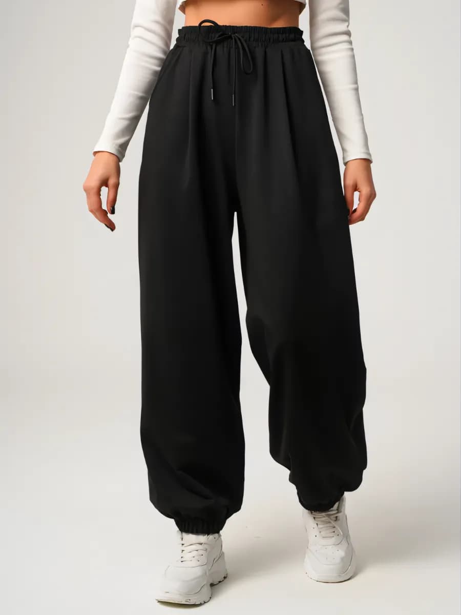 Спортивные брюки джоггеры широкие