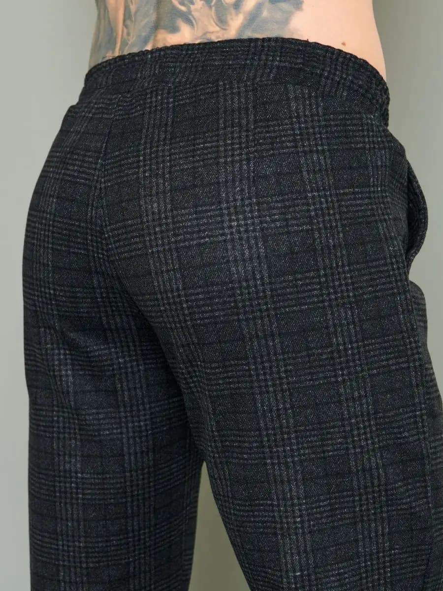 Брюки классические на резинке