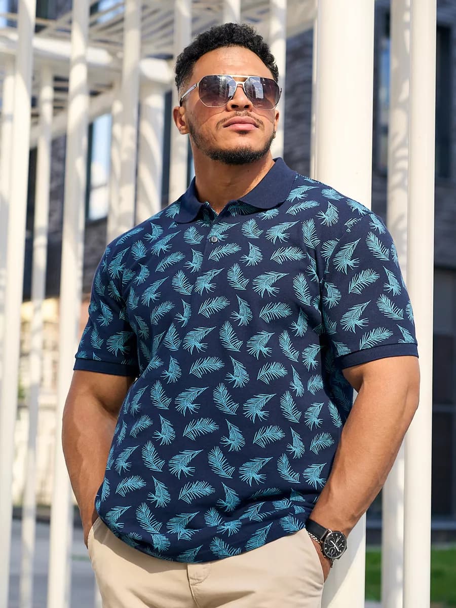 Футболка-поло стильная