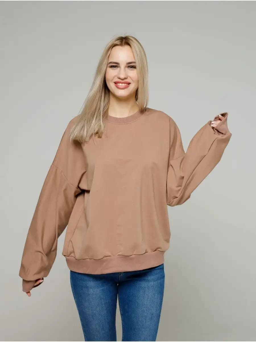 свитшот оверсайз