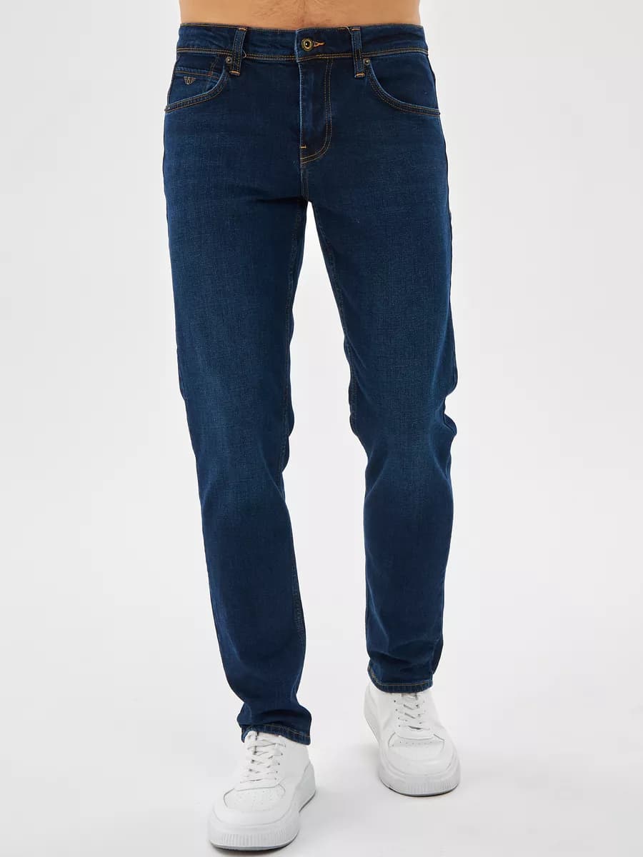 Джинсы прямые regular fit