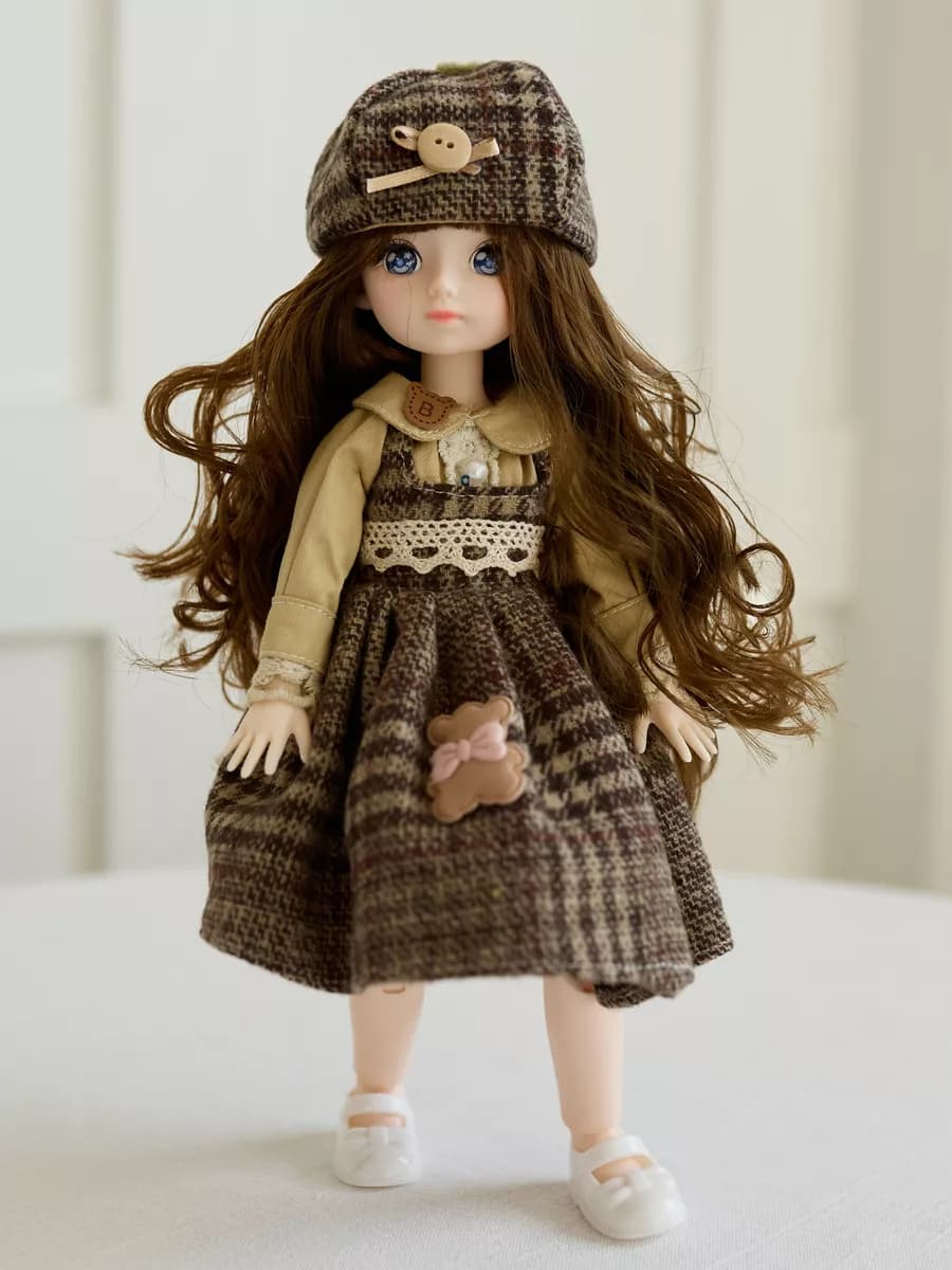 Кукла шарнирная для девочки BJD 31см на Новый год