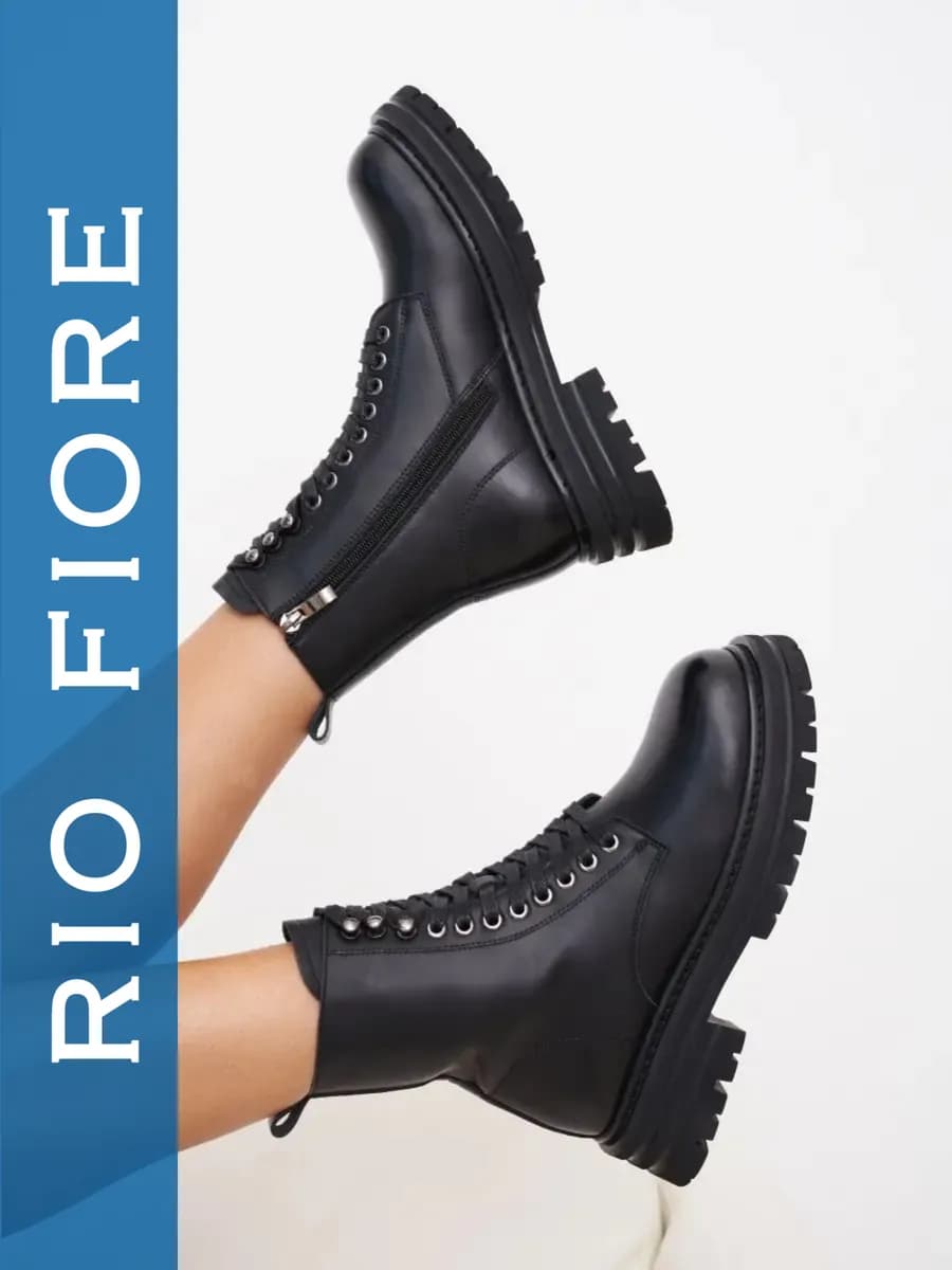 Ботинки зимние натуральная кожа берцы - фото 1