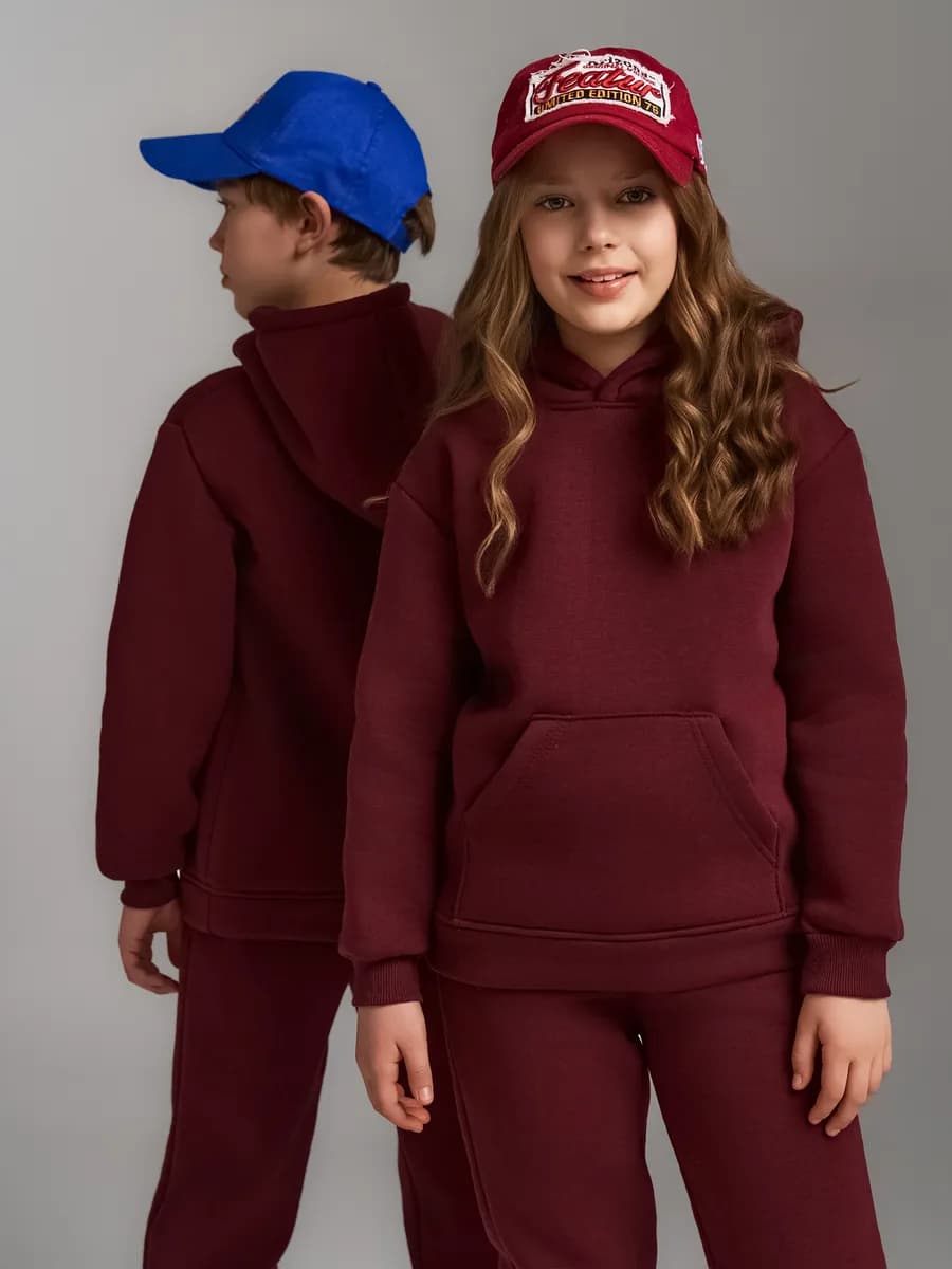 Спортивный костюм теплый с начесом зимний - фото 1