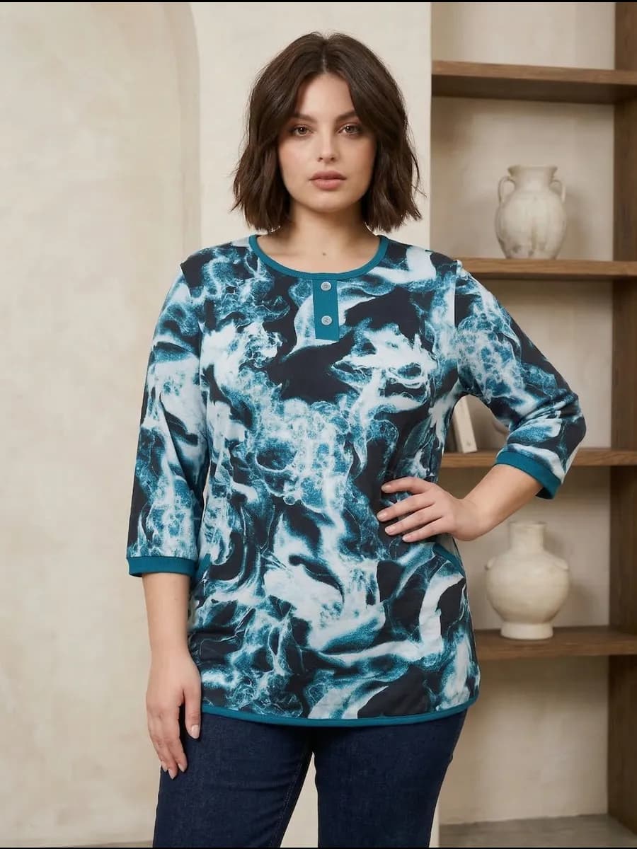 Домашняя блузка - фото 1