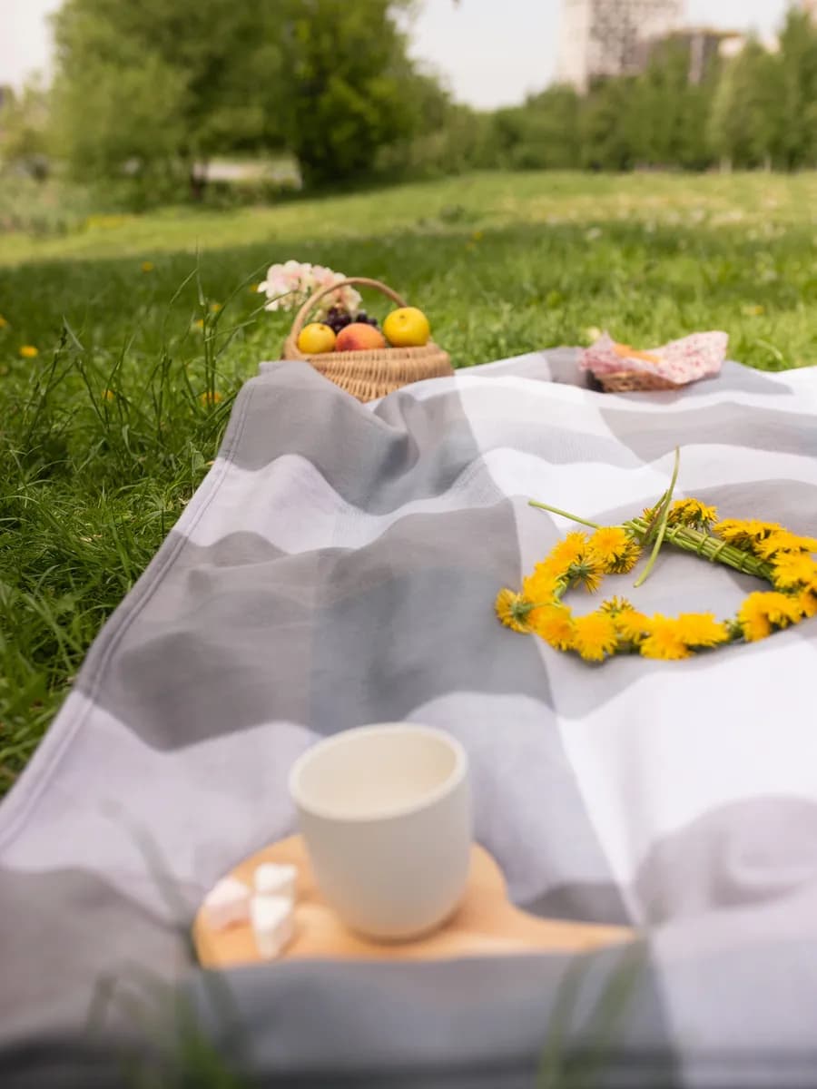 Плед 130х150 флисовый плотный