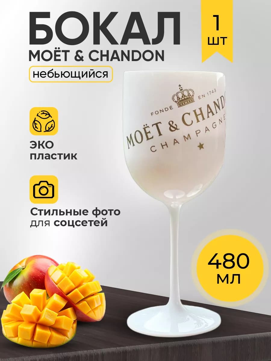 Бокал моёт для вина и шампанского