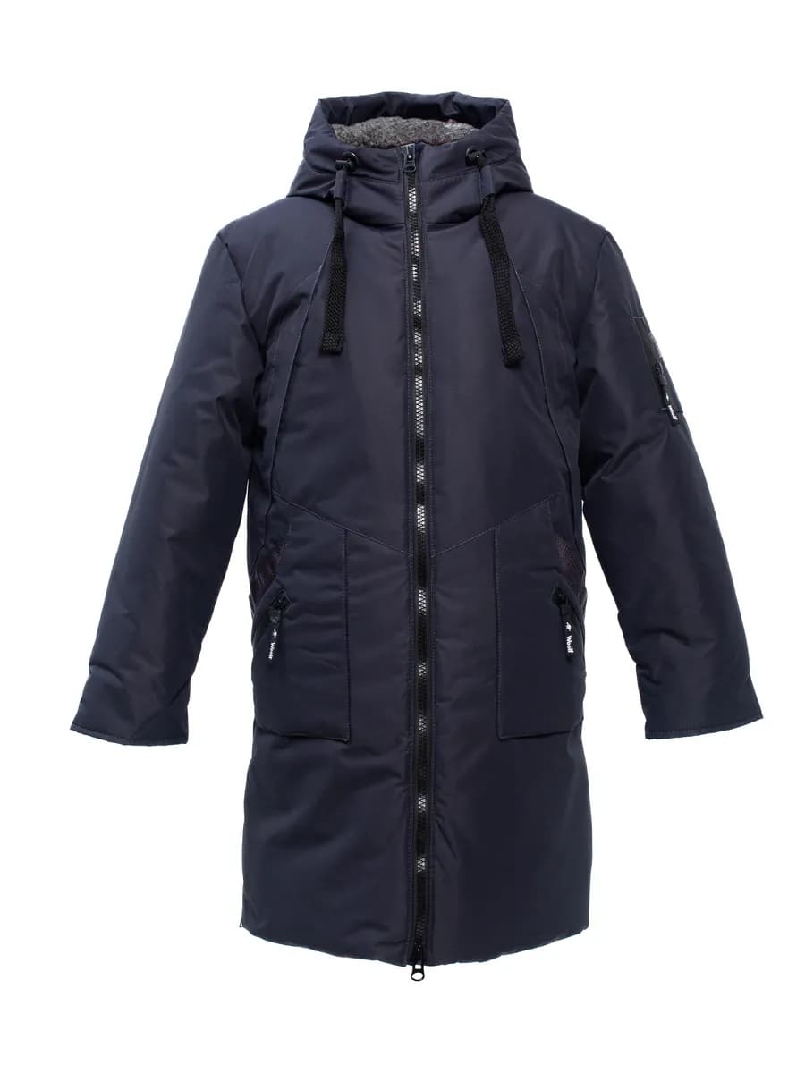 куртка зимняя подростковая удлиненная