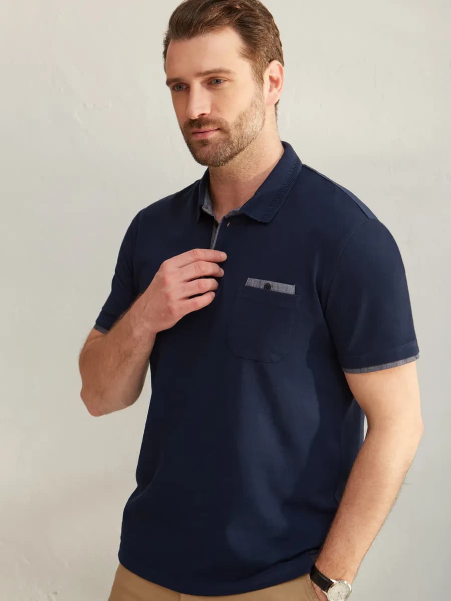 Футболка-поло больших размеров