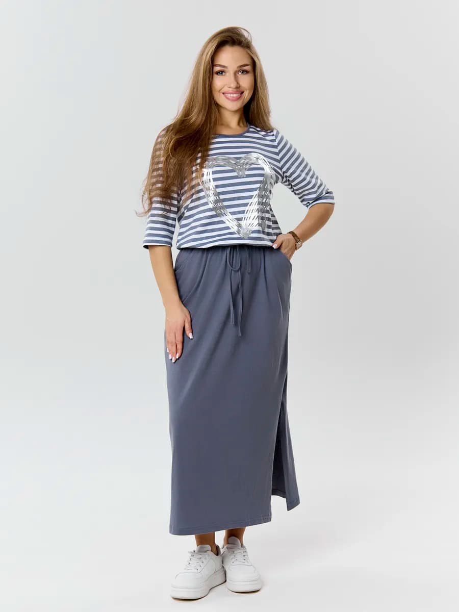 платье длинное трикотажное хлопок