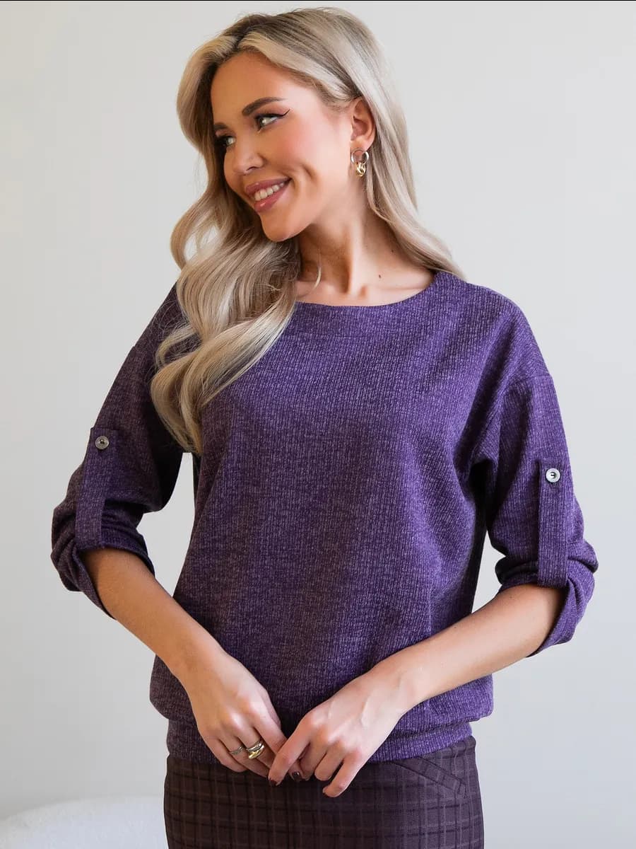 Джемпер нарядный большие размеры No`ra