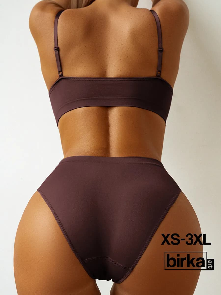 Бесшовное белье комплект