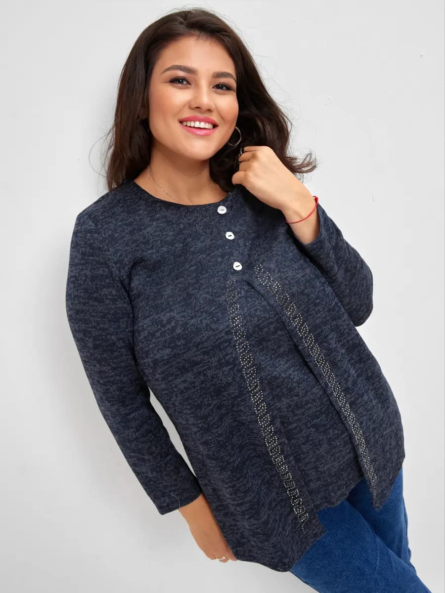 кофта женская теплая оверсайз джемпер