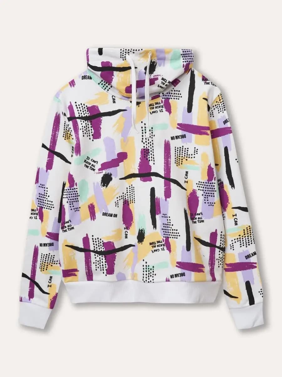 Толстовка с принтом - фото 1