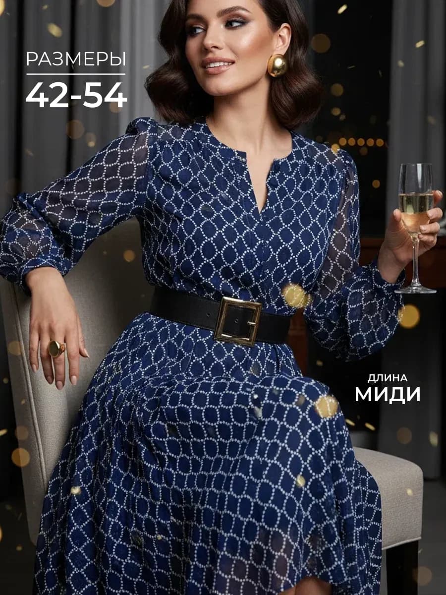 Платье нарядное шифоновое