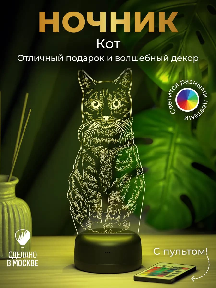 Подарок Кот подарок девушке, женщине