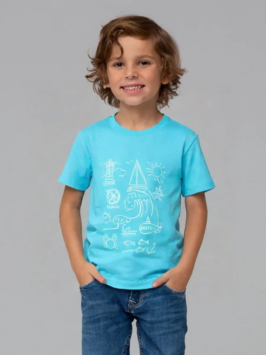 Футболка детская с принтом