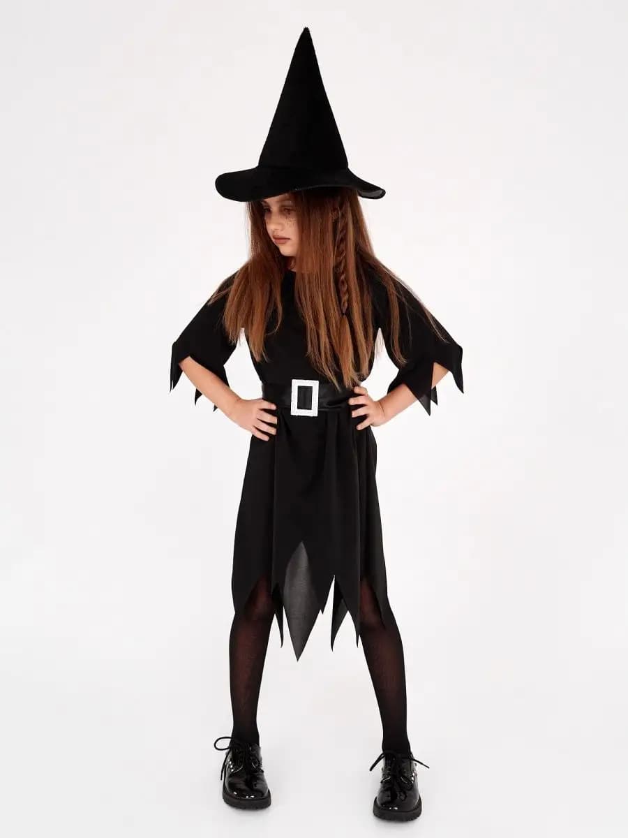Карнавальный костюм ведьмы на Хэллоуин