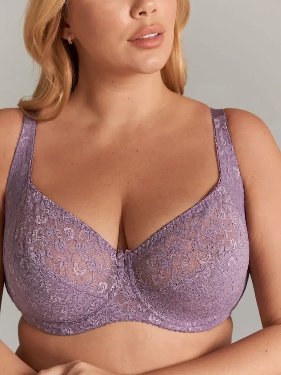Бюстгальтер кружевной большие размеры