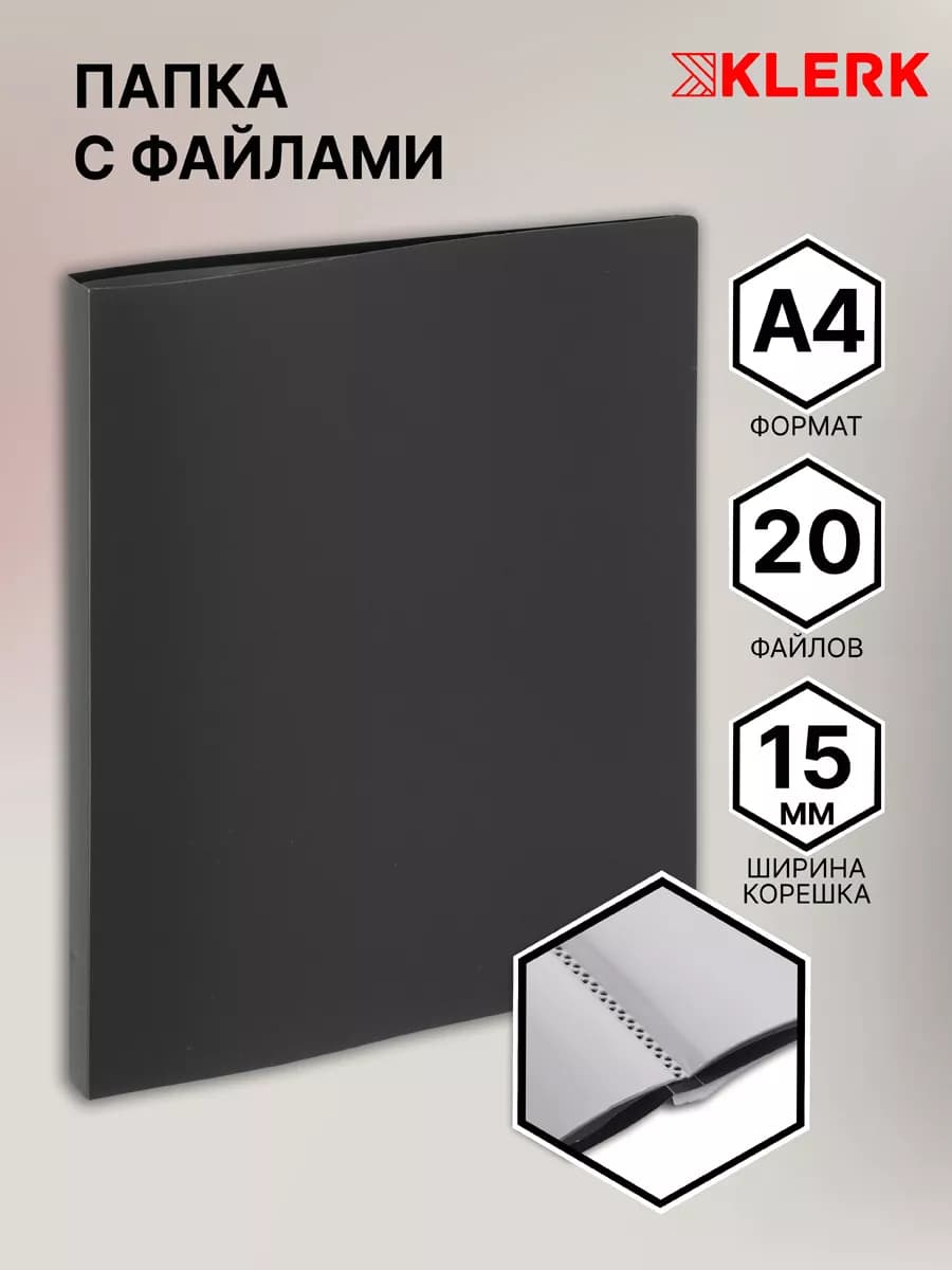 Папка с файлами А4 20л