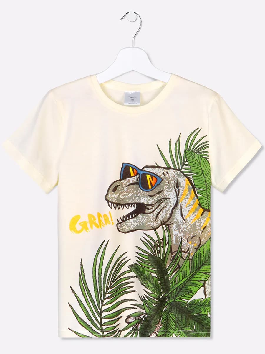 Футболка с принтом детская 100% хлопок